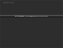 Tablet Screenshot of kojaxx.com